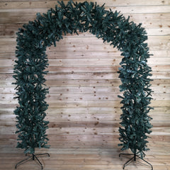 CHEAP DEAL: 8ft (2.4m) Tall Premier Indoor / Outdoor Christmas Tree Arch in Green