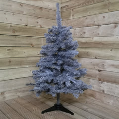 4ft (120cm) Colorado Grey Spruce Christmas Tree with Wrapped Branches & 177 Tips