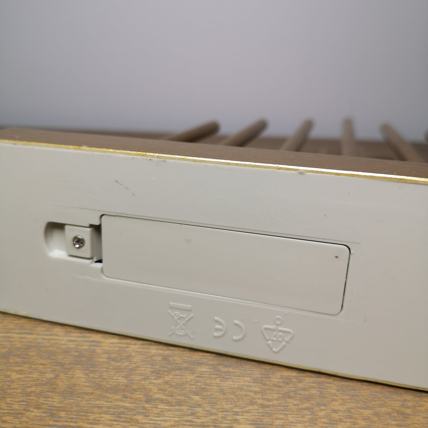 29cm Premier Christmas  Candle Bridge with 17 LEDs & Timer in Gold Battery Operated