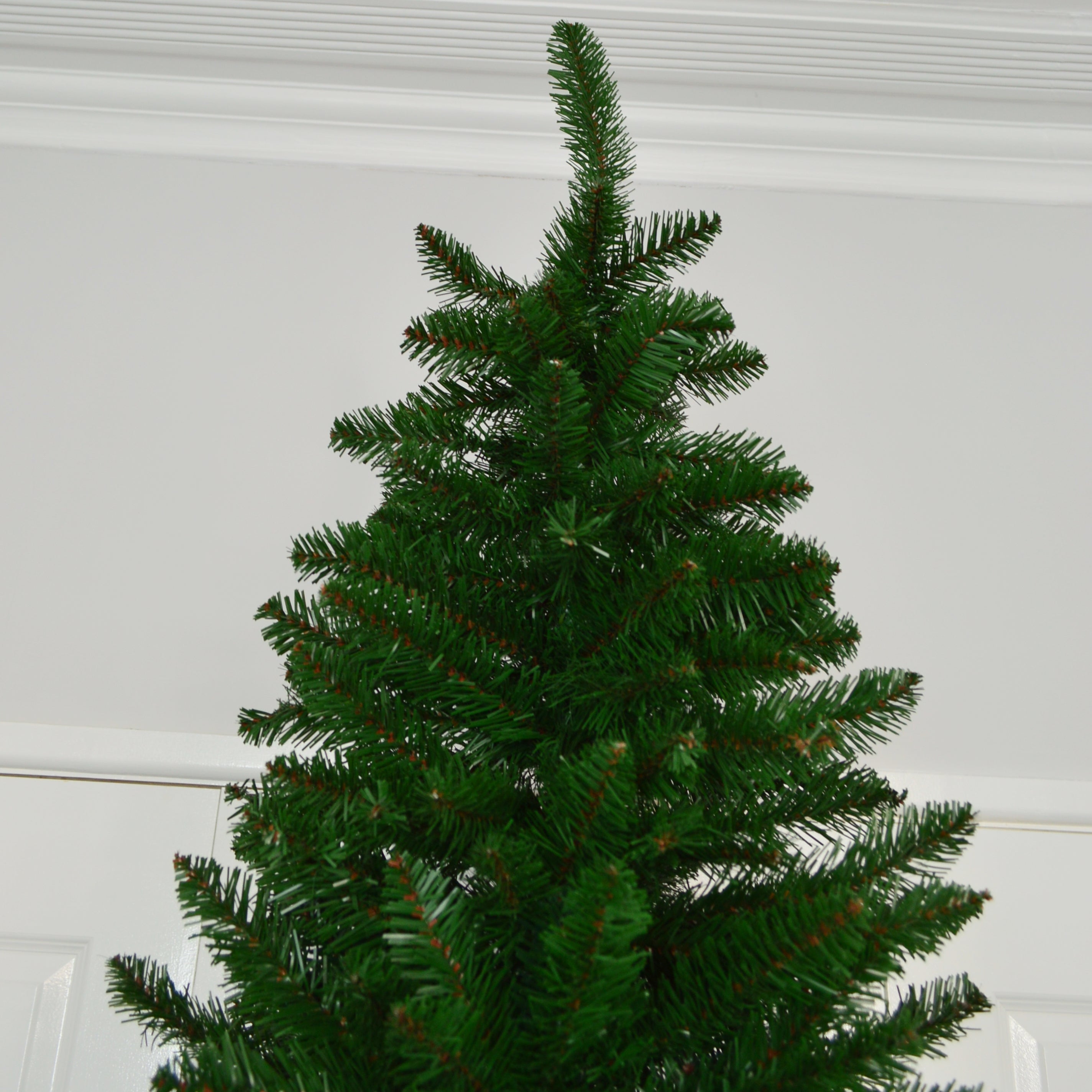 8ft (240cm) Newfoundland Slim (116cm) Pine Christmas Tree With 1,162 Tips