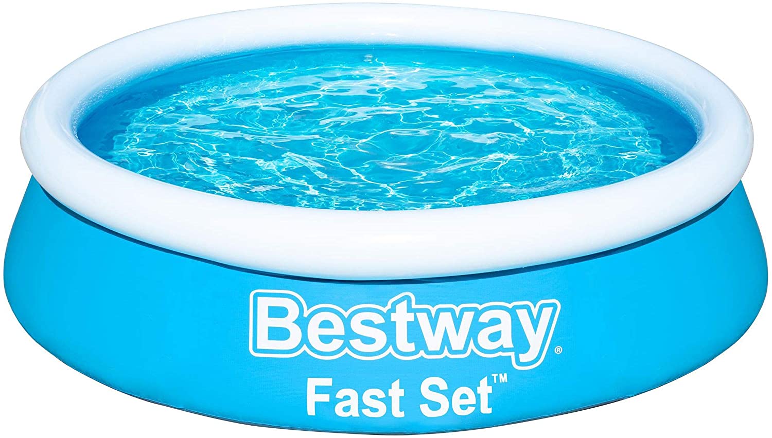Bestway 940 Litre 1.8m (6ft) x 50cm Fast Set Water Paddling Swimming Pool