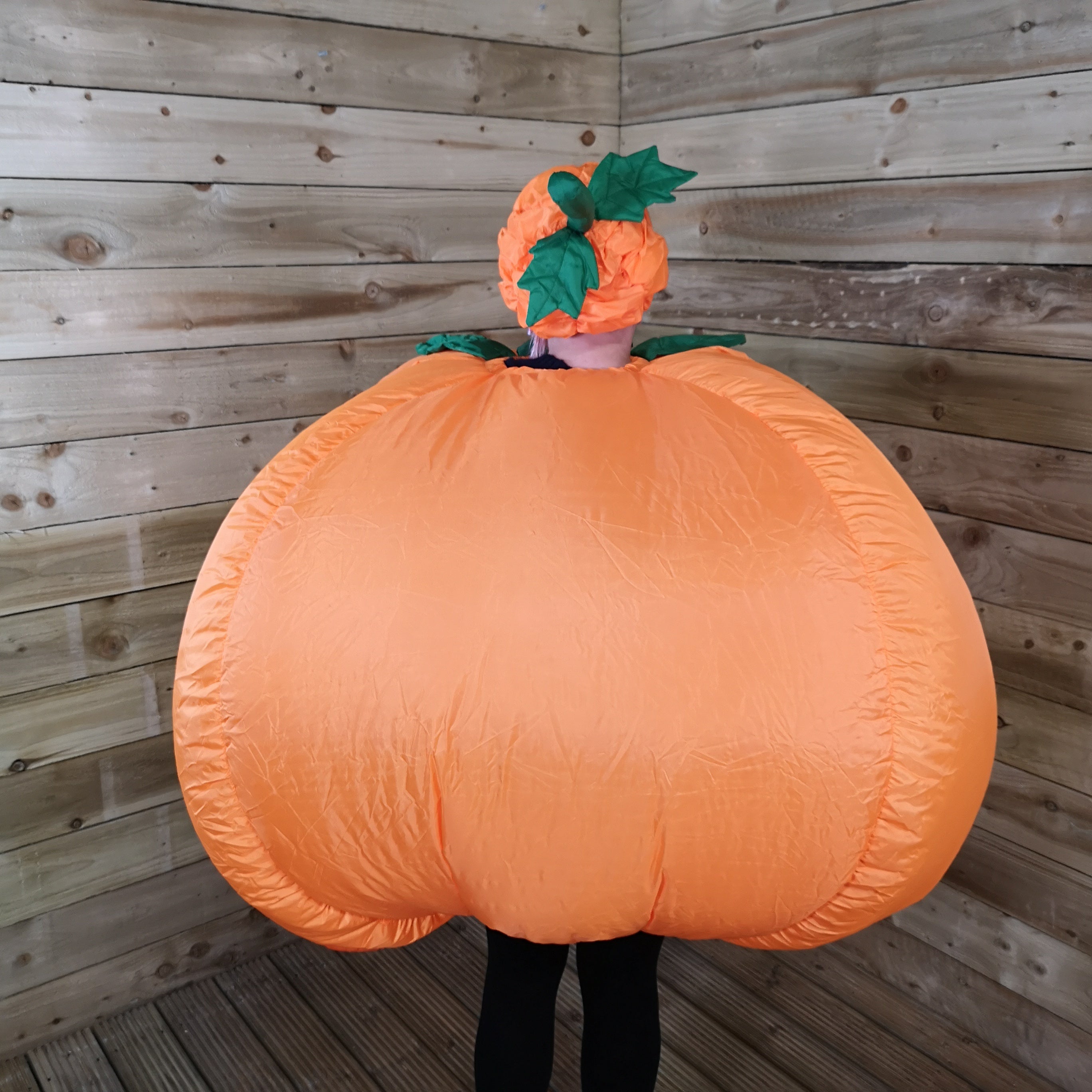 Pumpkin costume back! Orange