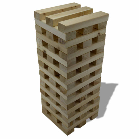Giant Wooden Jenga Style Tumbling Tower Garden Party Game 1600