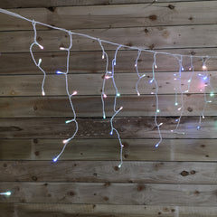 600 LED Multifunction Pastel Icicle Indoor Outdoor Christmas Lights