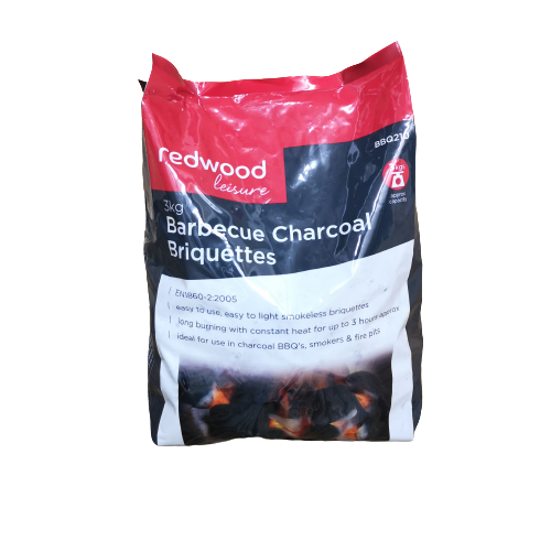 3kg Lumpwood Charcoal Briquettes for Barbecues / BBQs Coal