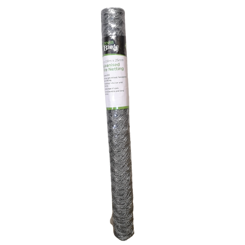 5m x 60cm x 25mm Galvanised Steel Chicken Garden Wire Netting / Fencin ...