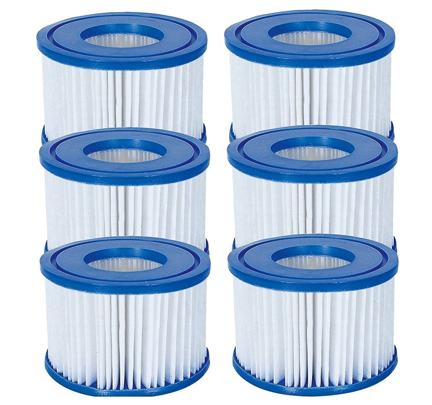 Bestway Lay-Z-Spa Starter Kit - 6 Filters, Chlorine, PH+ & PH-, Algaecide & 25 Dip Test Strips