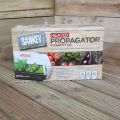 2 x 38cm Heated Seed Starter Tray Growarm 100 Propagator Kit with two trays Heated Indoor Seedling Planter
