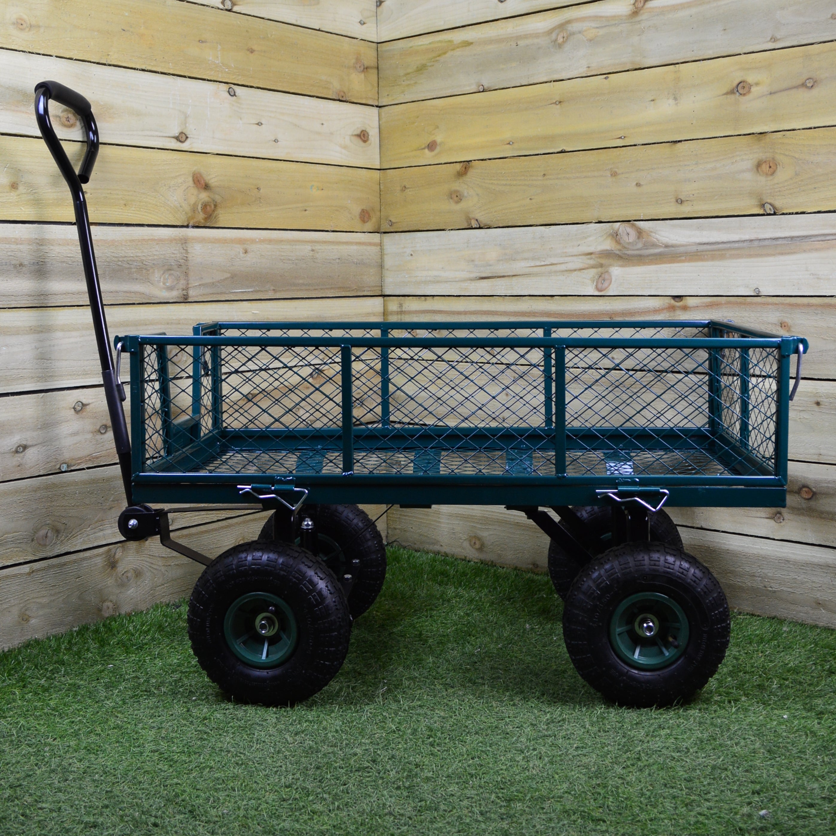 37" x 20" 4 Wheel Garden Utility Cart / Truck Trolley for up to 400kg