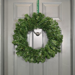 50cm Diameter Plain Green Artificial Imperial Pine Christmas Wreath Decoration