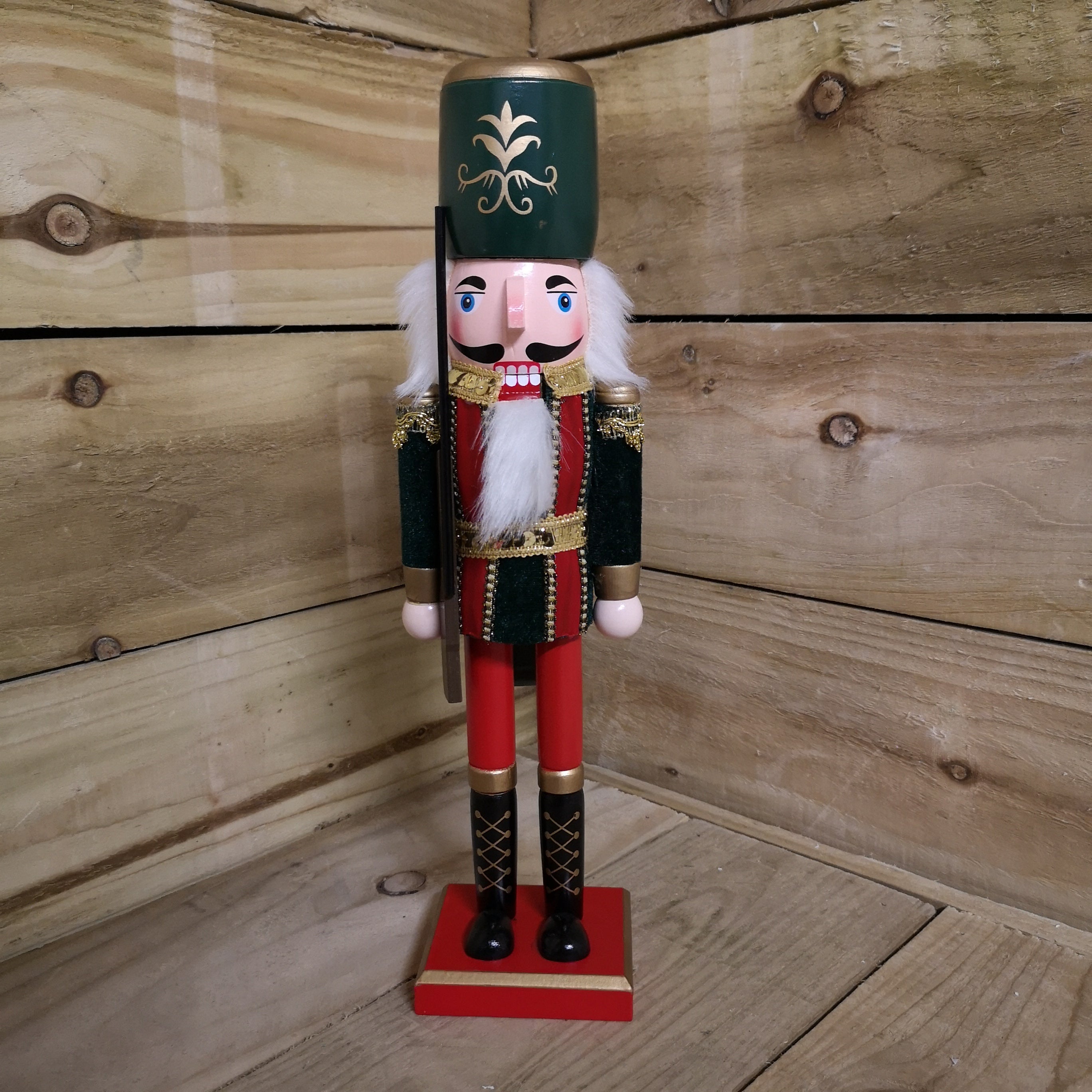 Assortment of Christmas 38cm Nutcracker Wooden Soldier's