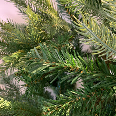 Everlands 240cm (8ft) Green Grandis Fir Real Look Christmas Tree 2935 Tips