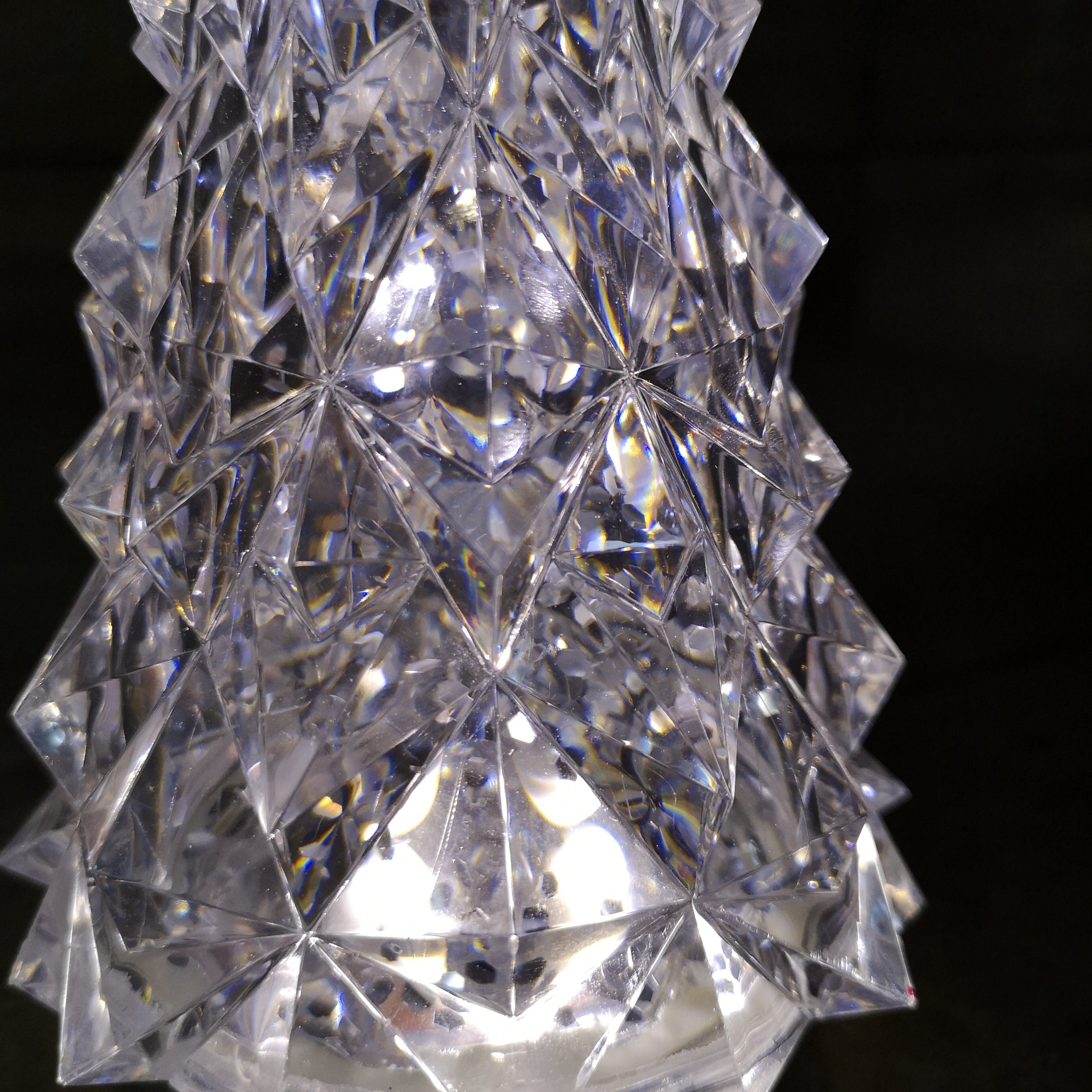 28cm RGB LED Christmas Tree Water Lantern Spinner Battery Operated