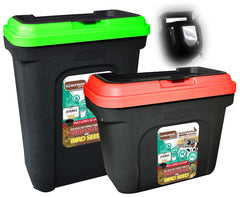 30 Litre or 19 Litre Plastic Cat / Dog / Pet or Bird Food Storage Tub / Container