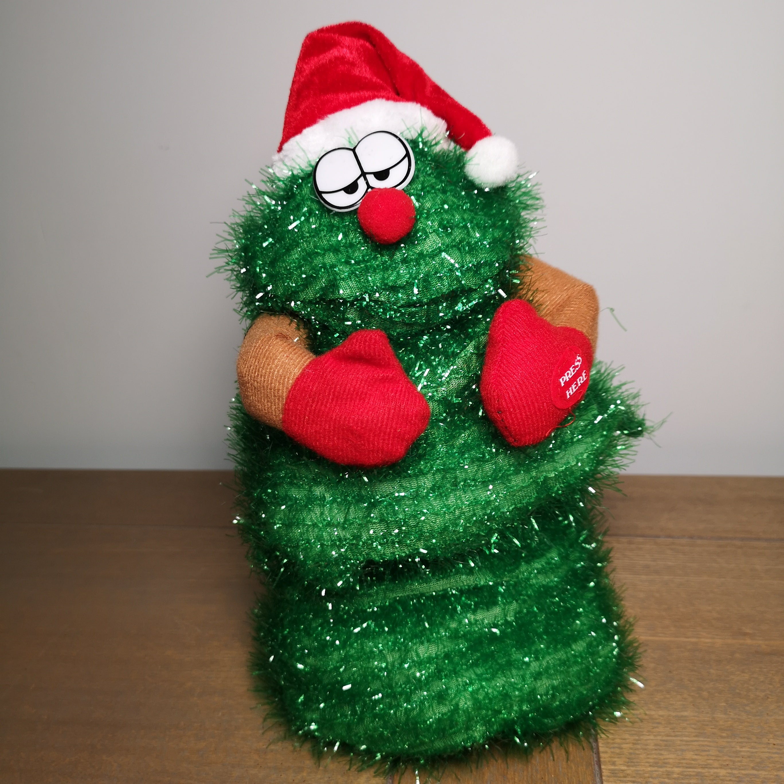 28cm Premier Animated Singing Dancing Norbert Christmas Tree Musical Decoration