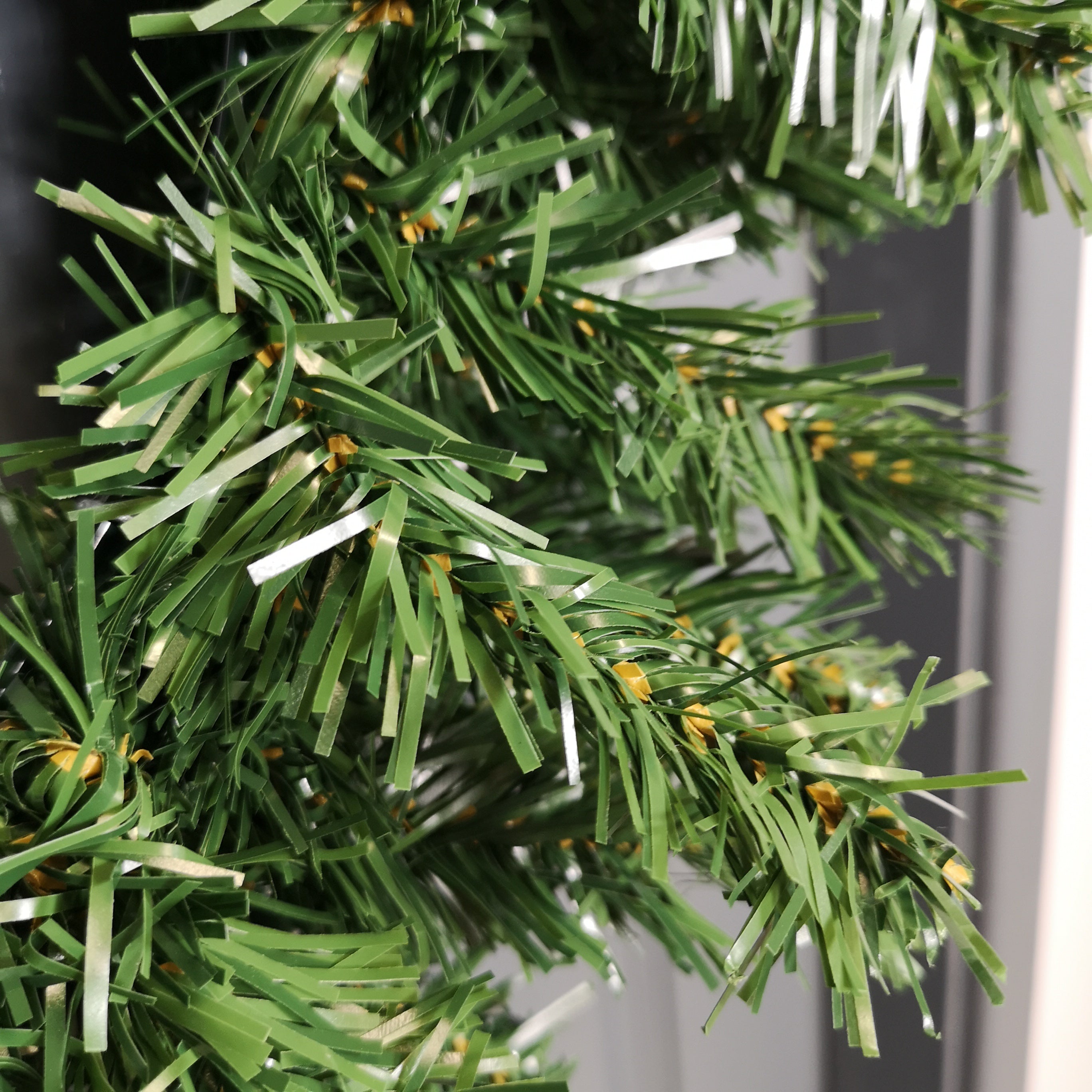 50cm Diameter Plain Green Artificial Imperial Pine Christmas Wreath Decoration