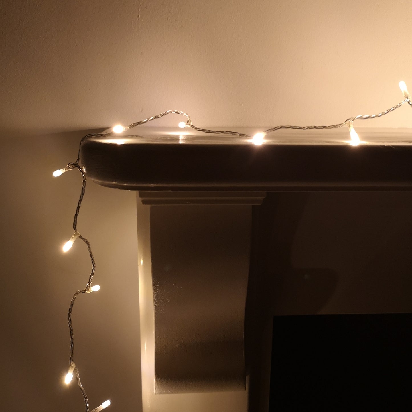 200 LED 16m Premier Christmas Outdoor 8 Function Lights Clear Wire in Warm White