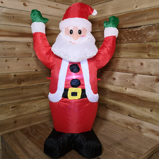 4ft (120cm) LED Outdoor Christmas Inflatable Santa Claus Indoor /Outdoor Decoration 2736