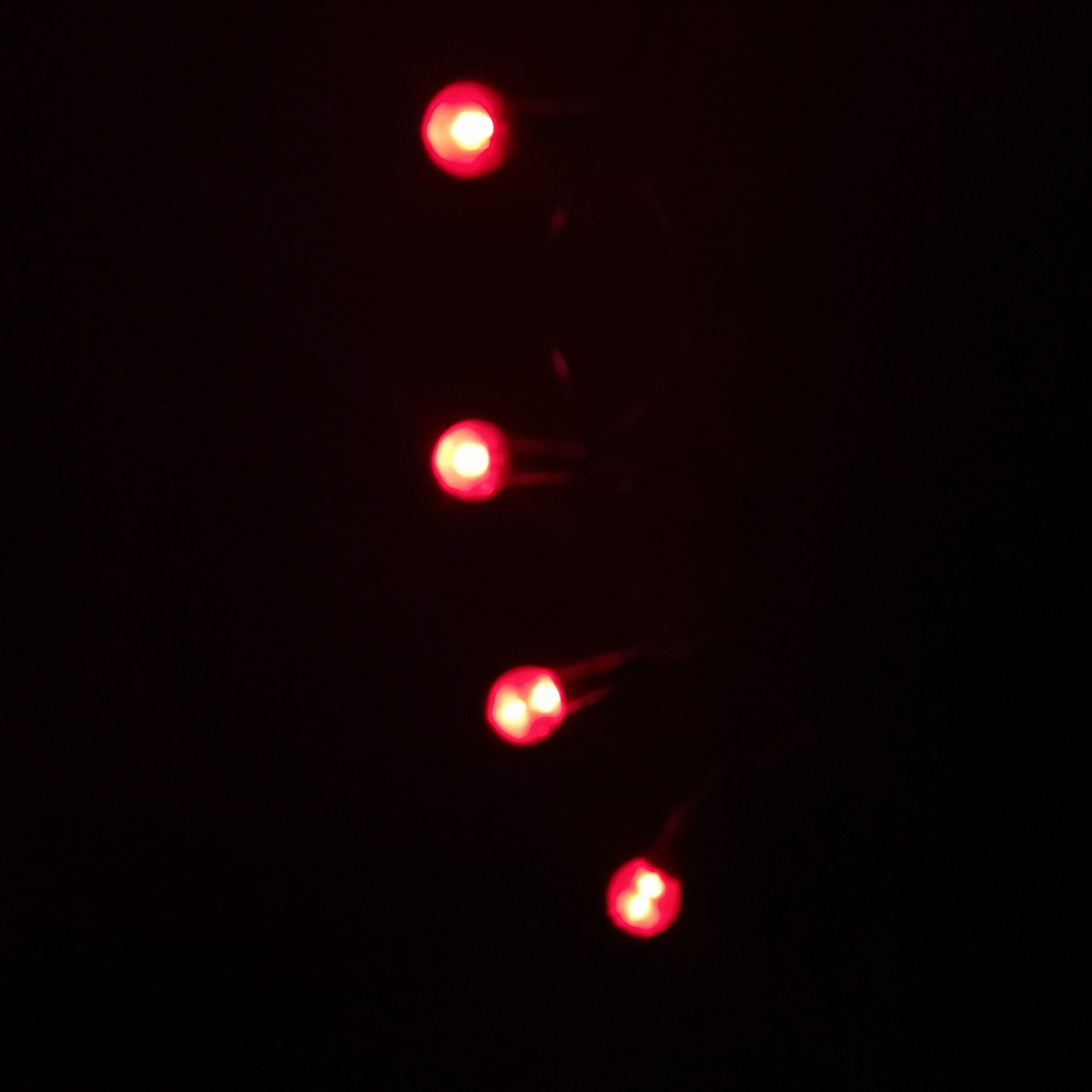 Festive Indoor Outdoor 120 Red Berry Christmas Lights Multi-Function With Timer