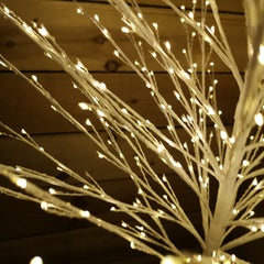 Snowtime Christmas 1.8m/6ft White Micro Dot Tree 900 Warm White LEDs