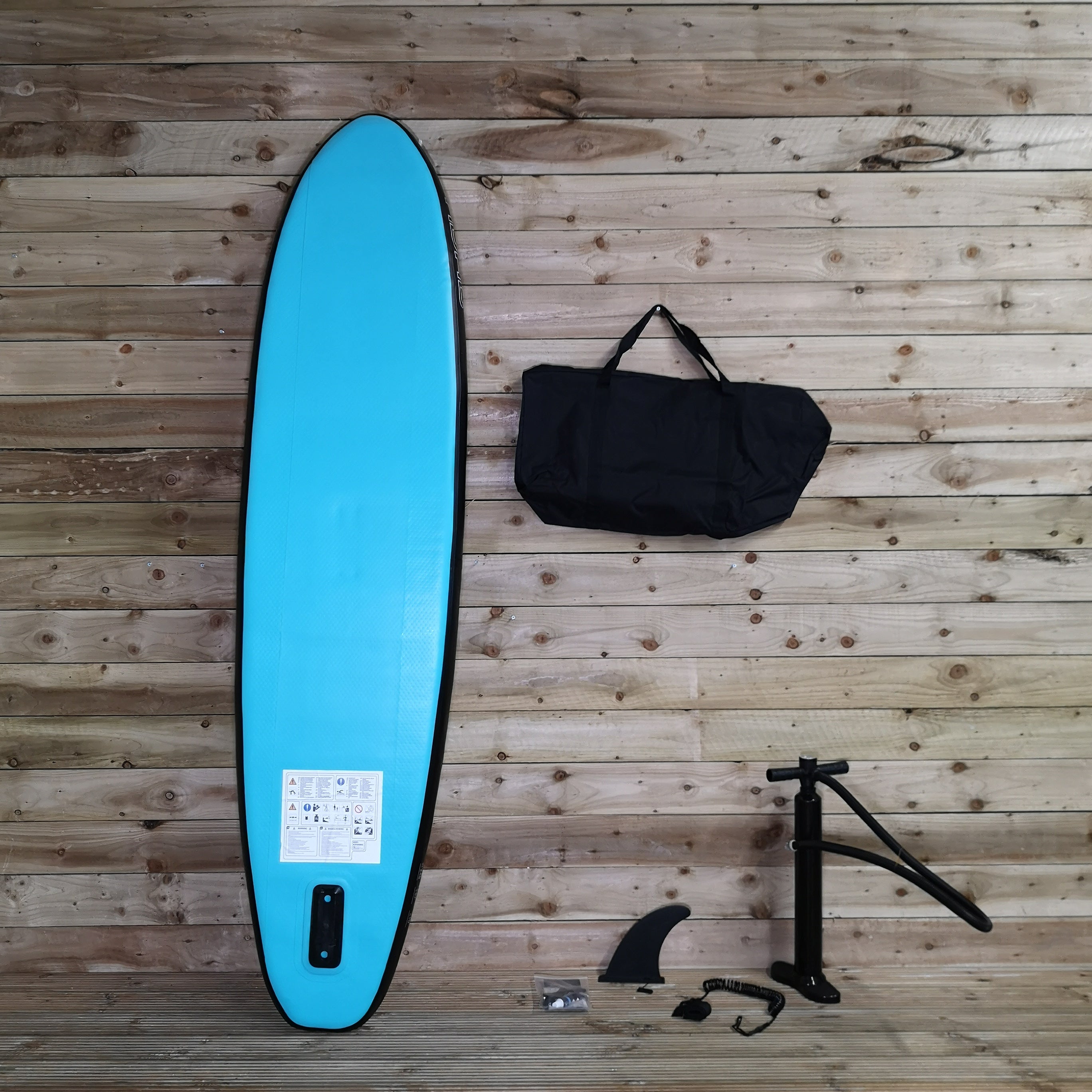 8ft XQ Max Surf SUP Inflatable Paddle Board & Kit in Blue