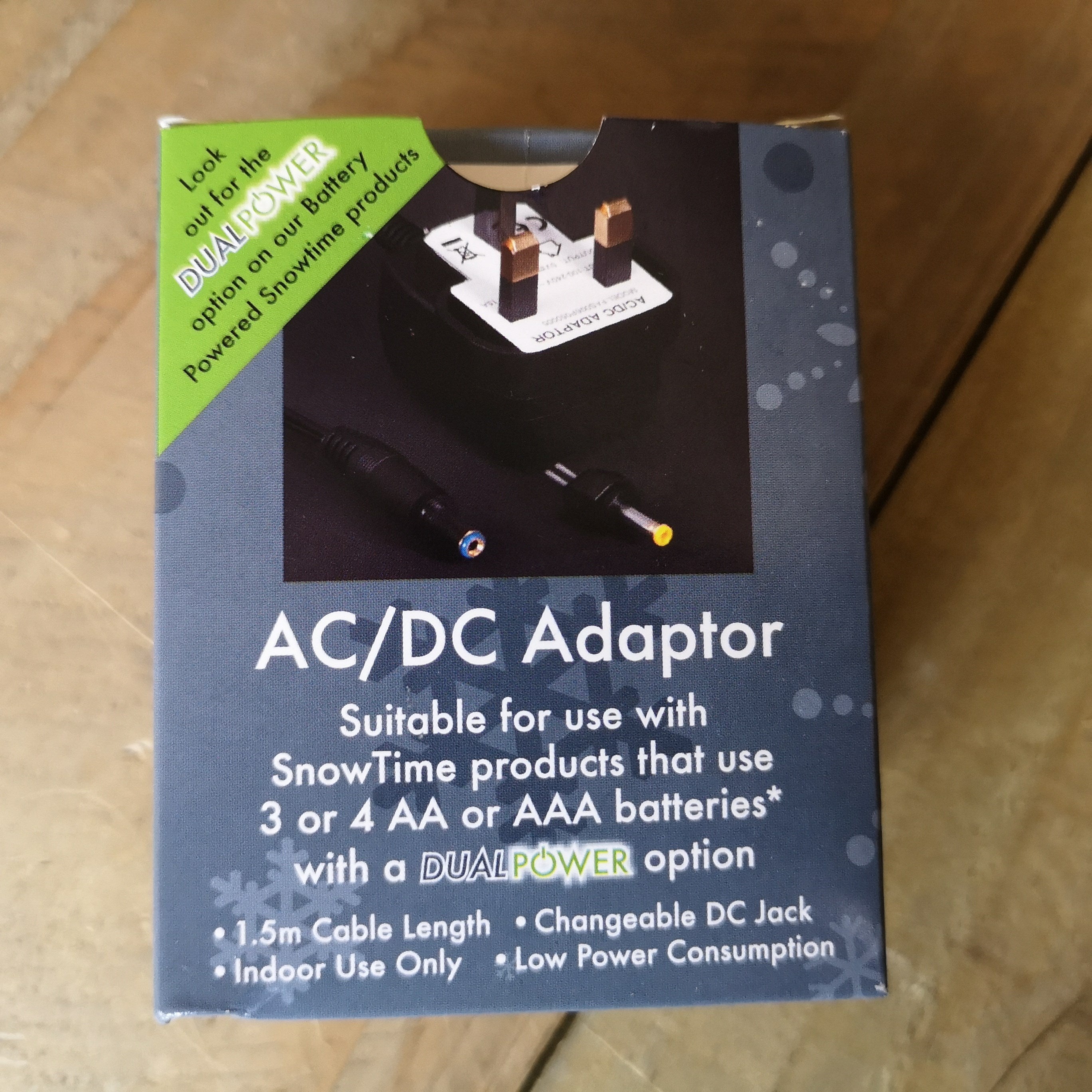 AC/DC Power Mains Adaptor CL05923 for use with Snowtime Water Spinners