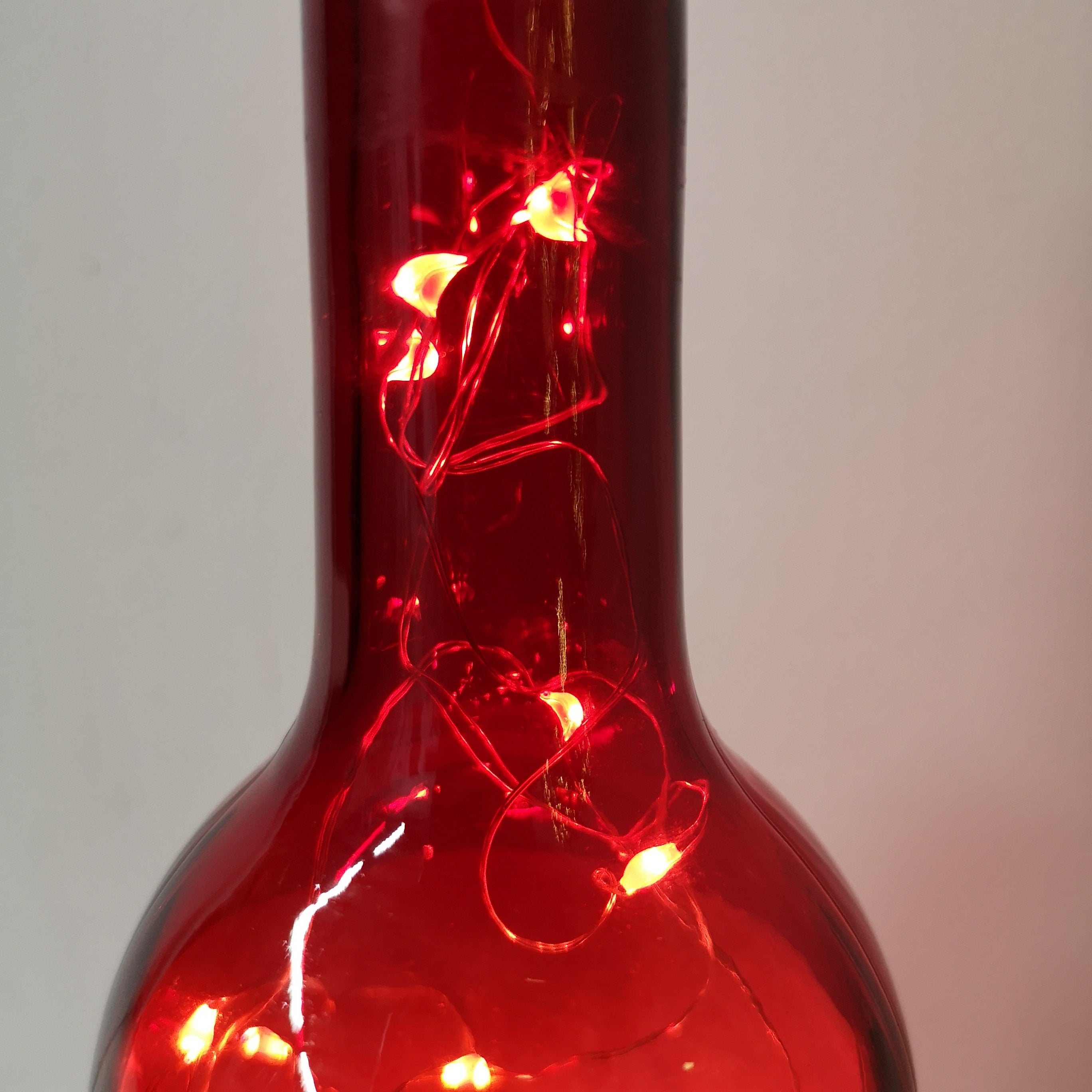 20 LED Wine Bottle Cork Battery String Lights Christmas Decoration in Warm White