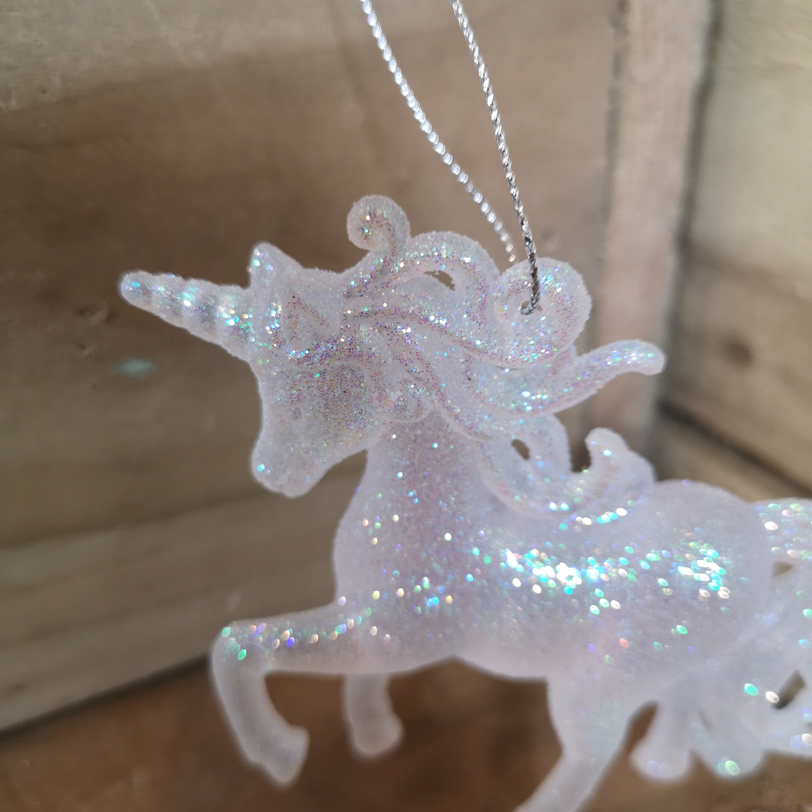10cm Glitter Unicorns Choose From Head Up Or Head Down