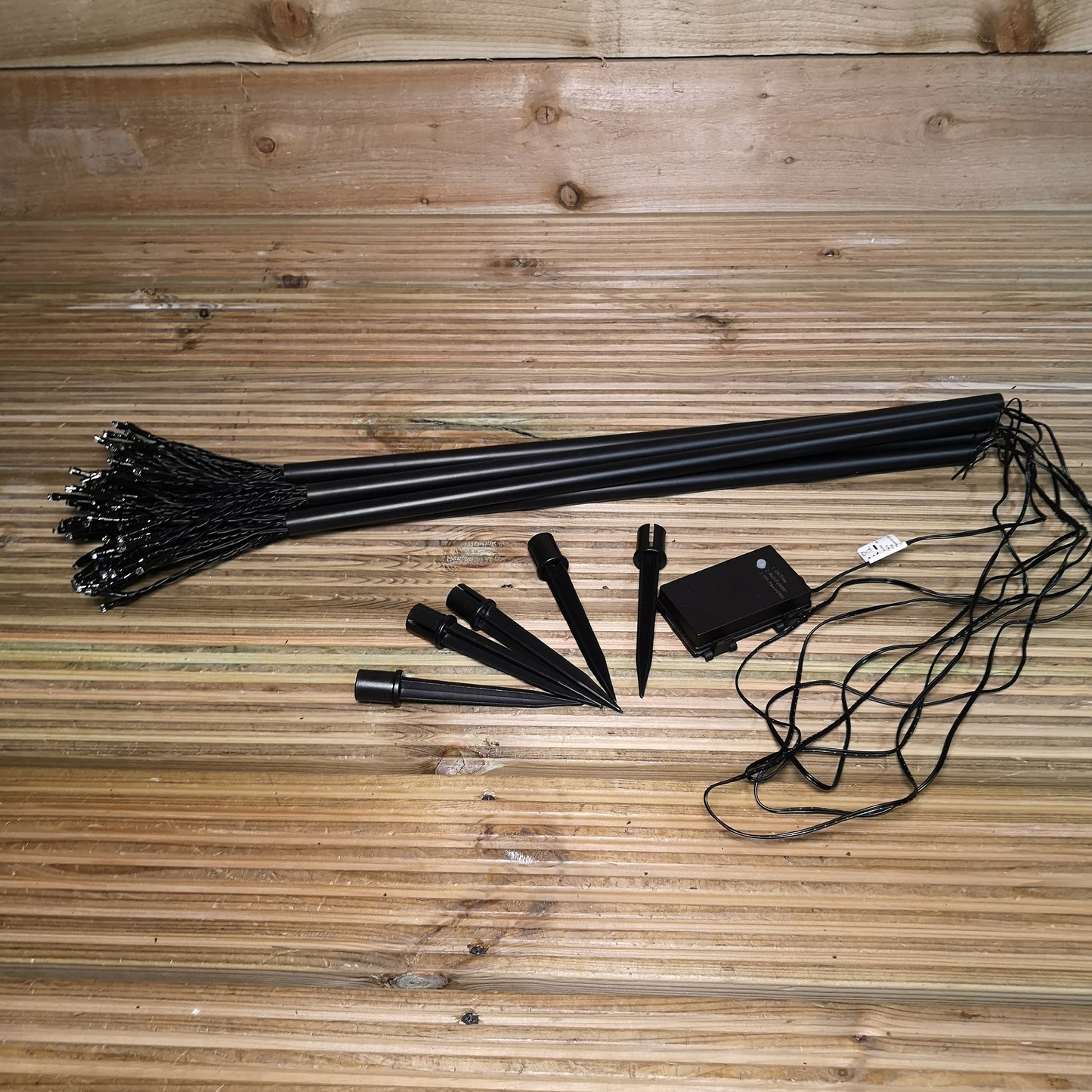 5pcs Premier Battery Operated Multi Function Sparkler Pathfinder Lights 120 Cool White LEDs