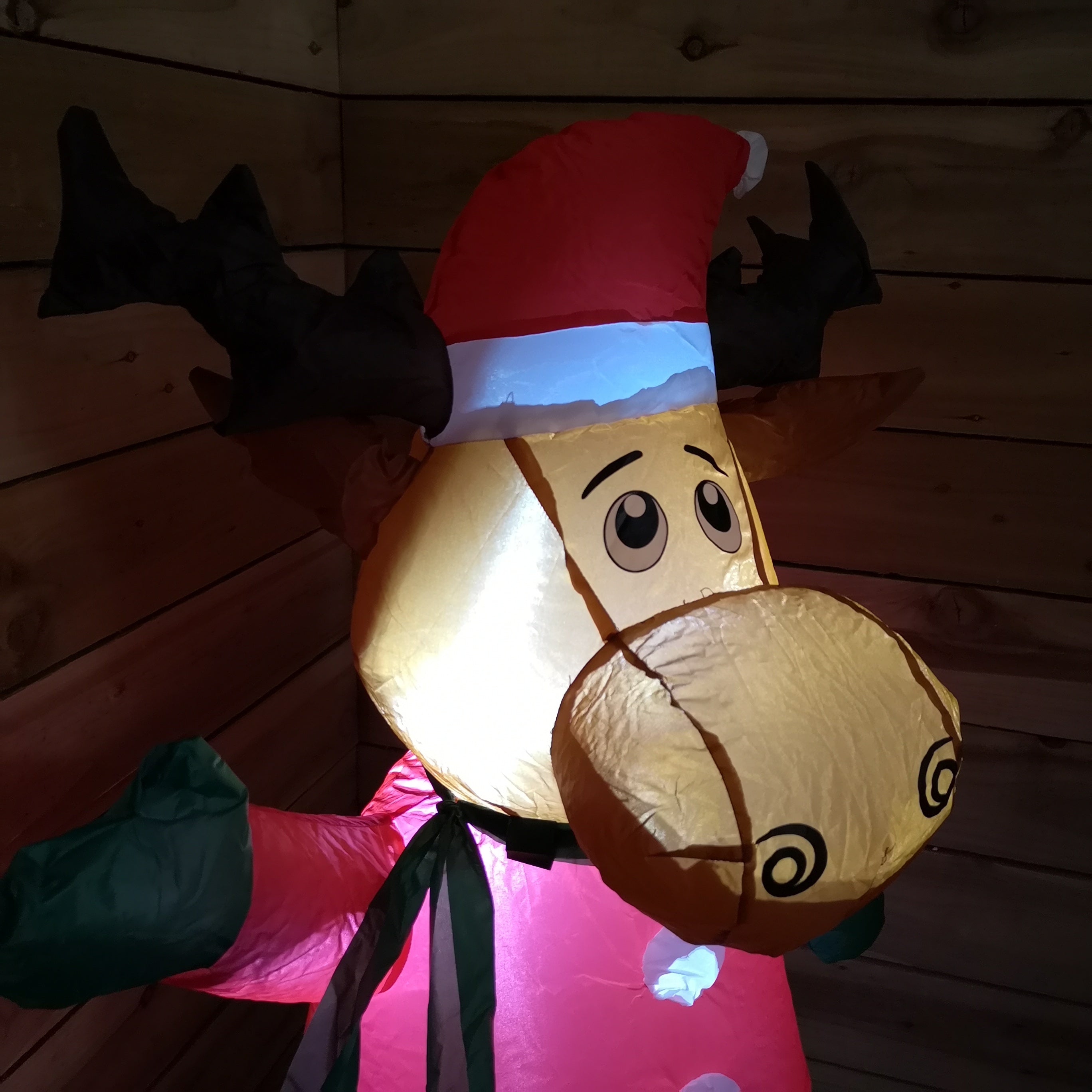 120cm Illuminated Christmas Inflatable Festive Reindeer