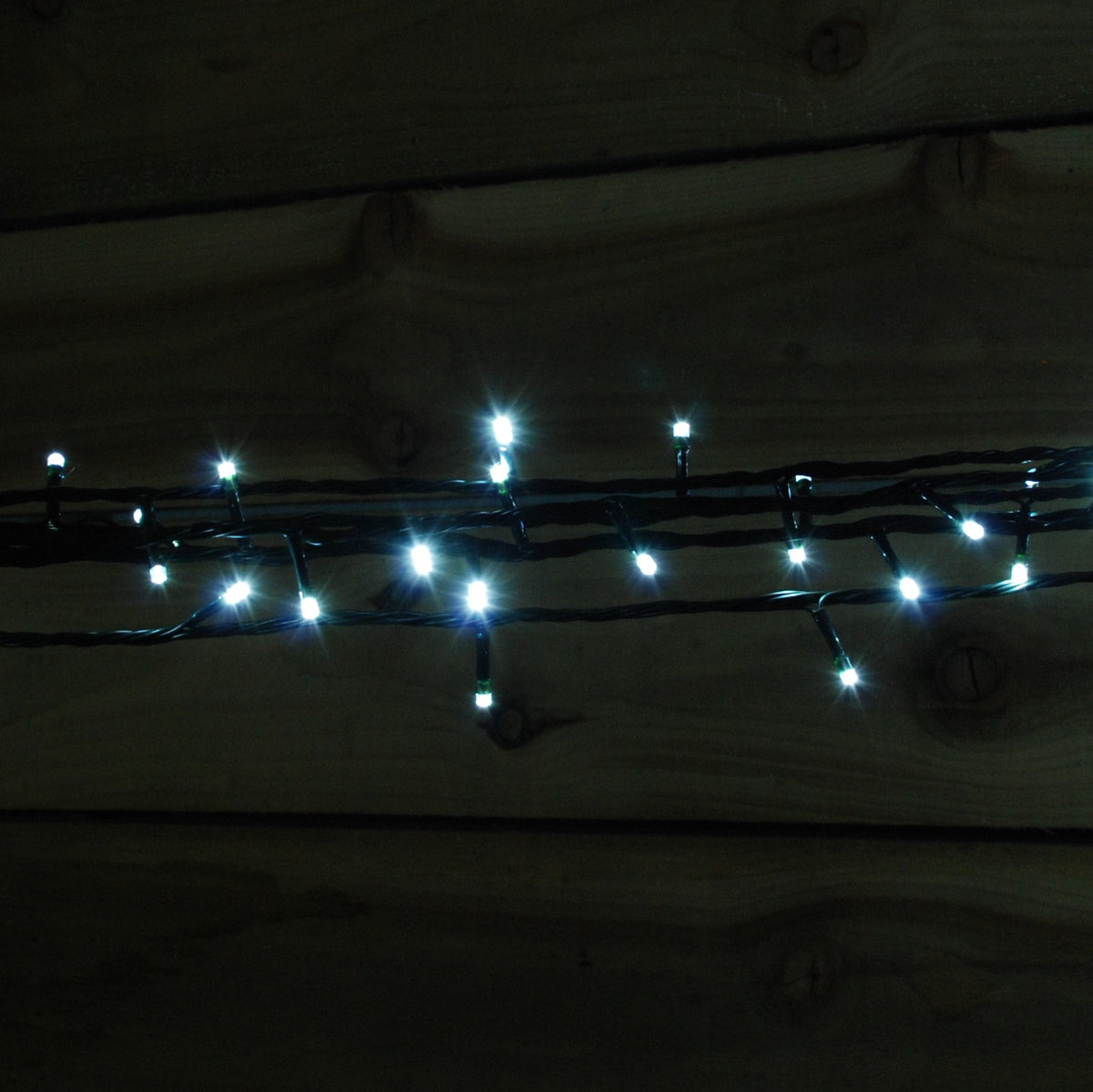100 White Connectable LED String Lights with 60w Transformer
