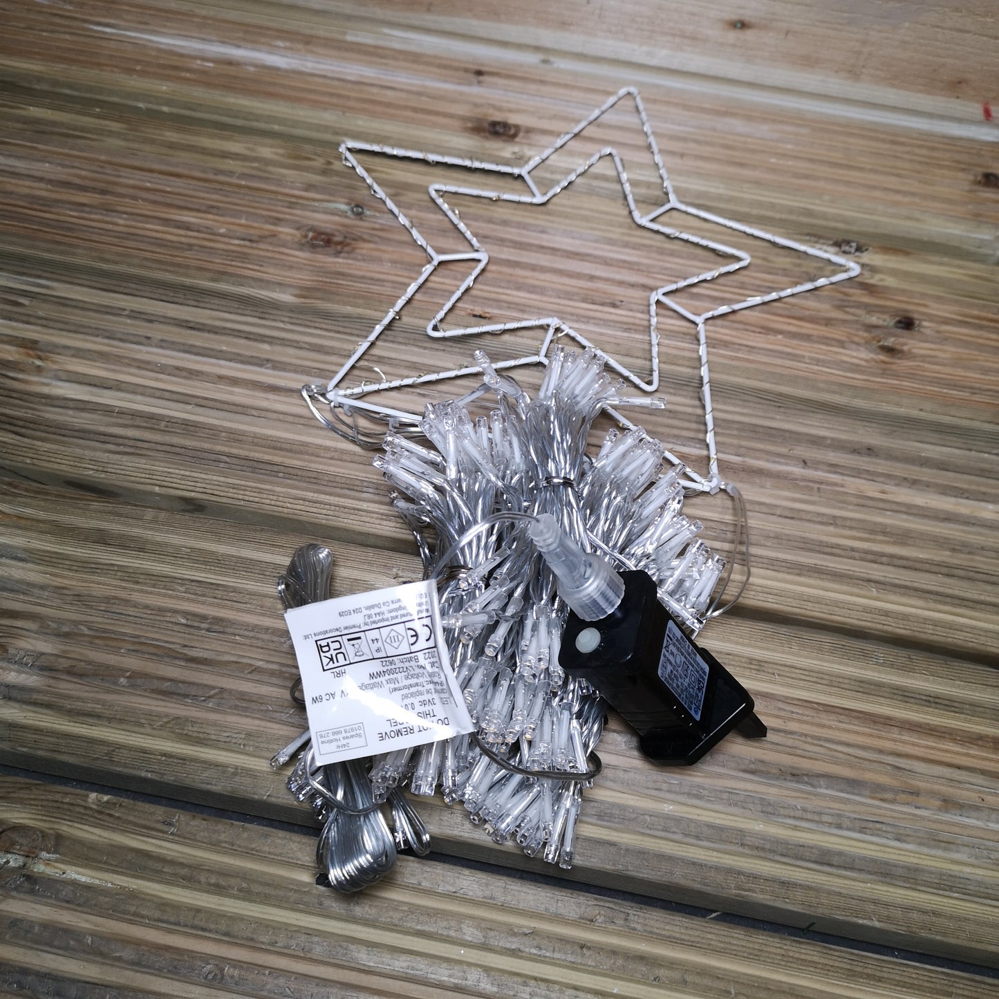 3m Indoor Outdoor Shooting Star Multifunction LED Christmas Decoration with Timer in Rainbow