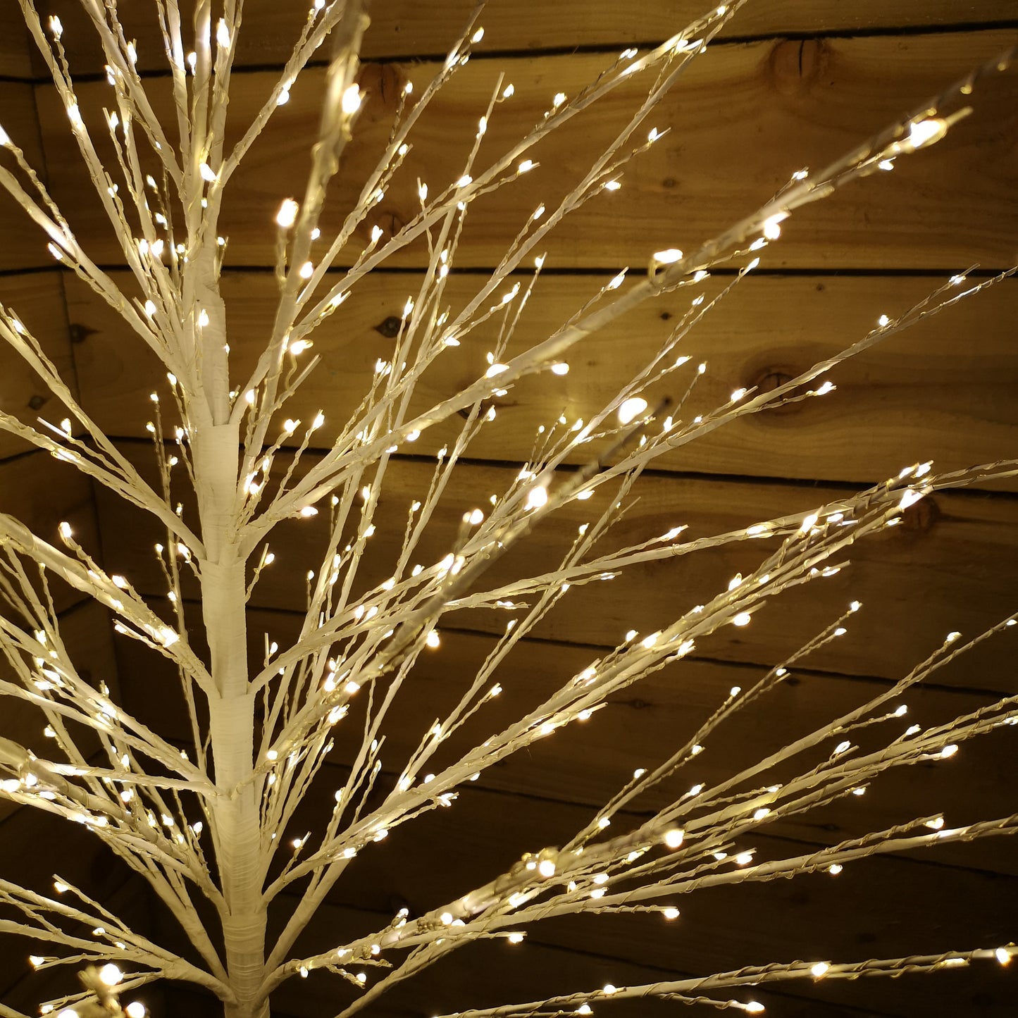 Snowtime Christmas 1.5m/5ft White Micro Dot Tree 580 Warm White LEDs