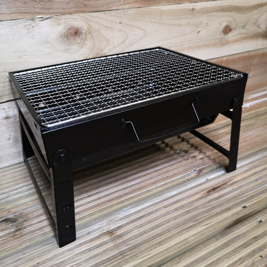 Portable Folding Tabletop Charcoal BBQ Grill for Garden Festival Patio Outdoors 2736