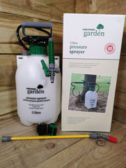 5 Litre Garden Pressure Sprayer with Shoulder Strap for Weeds / Fertiliser